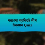 ঘরোয়া ক্রিকেট লীগ উন্নয়ন Quiz
